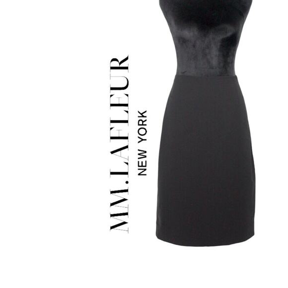 MM.Lafleur Black Skirt Size 10 - Picture 1 of 10